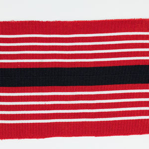 カスタムウールアクリルエコフレンドリーな伸縮性のあるスパンデックスリブ生地リブニットカフスヘムウエストバンドリブニットファブリックカフス - Product Image 1