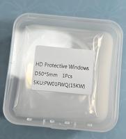 Fenêtre de protection laser en silice fondue 18x2mm pour lentille de protection optique à quartz pour machine laser à fibre 1064nm