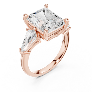 Anillo de Compromiso Solitario con Diamante de Laboratorio, Estilo Único, Hecho a Mano, para Mujer, por Exportadores - Product Image 6