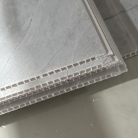Panneaux muraux intérieurs modernes en PVC Revêtement de plafond imperméable pour la maison Collection de panneaux muraux ignifuges décoratifs