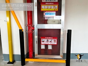 Barrière de sécurité d'usine en plastique pour hydrant d'incendie avec extincteur, barrière électrique flexible anti-collision - Product Image 5