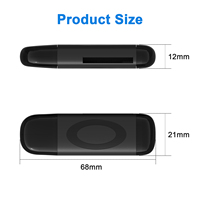 Pembaca Kartu SD TF USB Dual Slot dengan USB-A dan Type C 5Gbps Kecepatan Tinggi