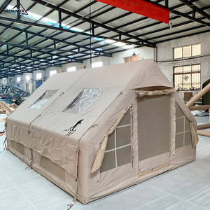 Luxe 12 ㎡   Tente de <span class=keywords><strong>camping</strong></span> 4 saisons imperméable en tissu Oxford pour le <span class=keywords><strong>camping</strong></span> et la randonnée en plein air - Product Image 1