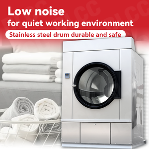Asciugatrice Industriale da 50-150KG, Attrezzatura per Lavanderia Commerciale con Riscaldamento a Gas GPL, Essiccatoio a Tamburo per Hotel - Product Image 4
