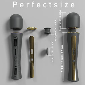 S-Hande Masaje de varita de alta calidad Velocidad múltiple Espalda eléctrica Adulto Maestro Mano Cuello Masajeador Logotipo privado personalizado - Product Image 6