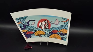 High Quality <b>Waterproof</b> Custom Printed Paper Cup Fan Blanks <b>Sheets</b> with PE/PLA Coating for Paper Cup Production - Product Image 6
