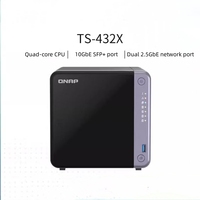 Produk Baru QNAP TS-432X-4G-CN Penyimpanan Jaringan NAS Server Tipe Desktop Cloud Rumah Tersedia Antarmuka USB