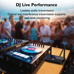 Trasmettitore Antenna TV Wireless 5.4 Ricevitore Scheda Audio <span class=keywords><strong>AUX</strong></span> <span class=keywords><strong>USB</strong></span> Trasmettitore da 10.15m con A2DP/AVRCP per Dispositivi Multipli - Product Image 2