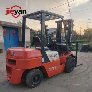 リフト高さ3-6m、3段マスト、2トン、3トン、5トン、フォークリフト、ディーゼルフォークリフト、トラック、日本製エンジンフォークリフト、販売中、工場価格 - Product Image 2