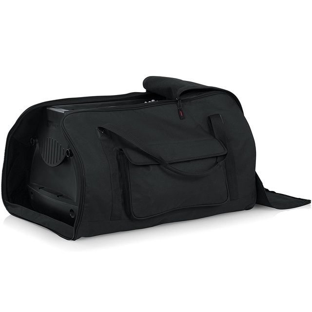 Custom Size Heavy Duty Speaker Carry case Bag Speaker Tote Bag with Soft Padded Lining