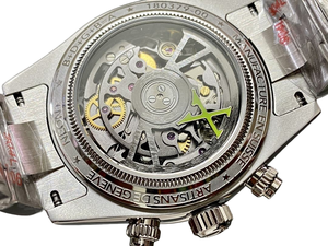 นาฬิกากลไกจักรกลคุณภาพสูงโลโก้ตามสั่งสายสแตนเลสแบบไม่จำกัดภูมิภาค - Product Image 5