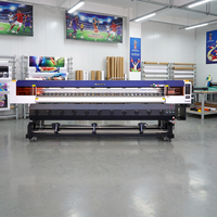 Imprimante à sublimation éco-solvant grand format 3,2 m 4 têtes I3200, machine d'impression intérieure et extérieure, imprimante haute vitesse et de qualité