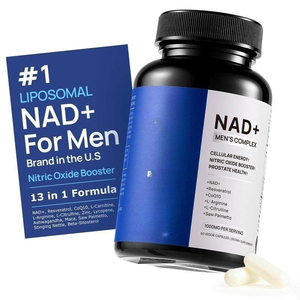 Cápsulas de NAD+ para Hombres - 60 Cápsulas Vegetales, 24 Meses de Duración, Antioxidante, Apoyo a la Belleza, 2 Cápsulas Diarias - Más Vendidas - Product Image 2