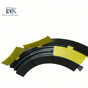High <b>Temperature</b> Resistance Cable Protector Ramp Rubber Cable Ramp for Protective Power Cord - Product Image 1