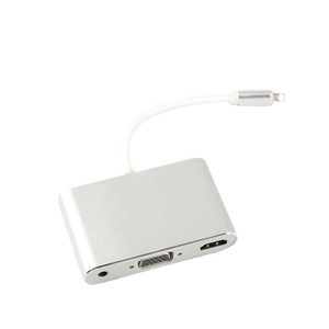 Adaptador de Audio Lightning a HDMI VGA con Conector Triple para Salida de Video - Product Image 2