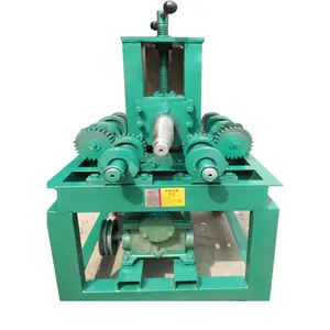 Electric small pipe bending machine multifunctional pipe bender square pipe rolling machine