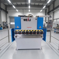 Presse plieuse hydraulique CNC électrique automatique, petite machine de pliage de tôles hydraulique pour aluminium et acier inoxydable TONGWEI