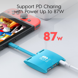 3 in 1Type C Hub Type C to HDTV USB3.0 PD 87W Charging Splitter <strong>Docking</strong> <strong>Station</strong> for <strong>Nintendo</strong> <strong>Switch</strong> - Product Image 5