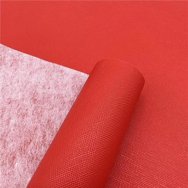PVC Faux Leather Fabric For Purse