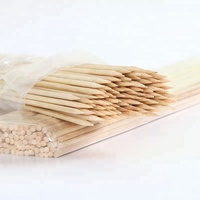 Brochettes de barbecue biodégradables en bambou avec logo personnalisé, bâtonnets de barbecue jetables, fabricant, fournisseur d'usine pour la restauration