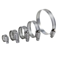 Kit de colliers de serrage en acier inoxydable 304 durables de marque YDS, 38 pièces, faciles à utiliser, colliers standard, système de mesure métrique