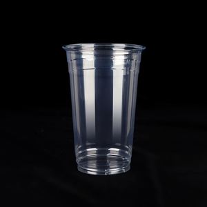 Custom Size and logo 22oz(95mm) clear Plastic <b>Cups</b>,disposable PET <b>Cold</b> Drink <b>Cups</b> Without Lids - Product Image 4