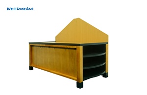 Étagère de présentation en bois pour fruits et légumes, prix d'usine, rayonnage gondole pour supermarchés et commerces de détail - Product Image 3