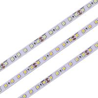 Barre lumineuse LED pour armoire 2835, DC 12V/24V, lumière douce, 120 LED, PCB 8mm, éclairage linéaire, IP67 étanche, CRI90, température de couleur multi-couleurs pour