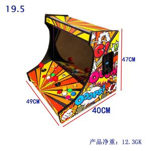 Mini borne d'arcade de table, console de jeu rétro à monnayeur avec joystick, équipement de jeu vidéo pour la maison, les bars et les magasins - Product Image 3