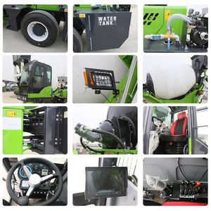 משאית מערבל בטון ניידת קטנה עם העמסה עצמית, מנוע דיזל 3.5 מטר מעוקב, 4X4, מתוצרת סין SQMG - Product Image 6