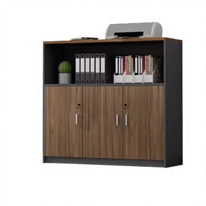 Meubles de bureau de direction en gros : Armoire de classement en bois, bibliothèque, unité de rangement polyvalente pour espace de travail d'entreprise - Product Image 3