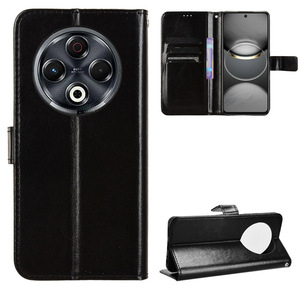 Fundas para Teléfono Tecno Spark 30C 4G KL6 con Ranura para Tarjetas Integrada, de Cuero PU, Impermeables, Magnéticas, con Correa de Mano de Color Personalizado - Product Image 1