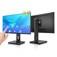 Support mural de bureau 23.8 pouces Full HD IPS Display Moniteur à écran tactile capacitif 24 pouces 1080P Smart Capacitive Touch Monitor