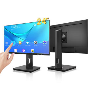 24 pulgadas Full Flat 1920*1080P Pantalla IPS Pantalla Horizontal <span class=keywords><strong>Vertical</strong></span> USB Pantalla táctil capacitiva <span class=keywords><strong>Monitor</strong></span> de juegos de computadora de escritorio - Product Image 2