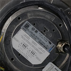 Ebmpapst-Inversor de alto voltaje Schneider, ventilador de refrigeración centrífugo, CA 780 RPM, 2.9A /1.68A, 230V, 400V, 890 V, CA, 2.9A /1.68A - Product Image 6