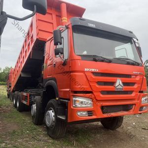 Camión Tractor con Remolque Contenedor Sinotruk Howo Usado, Cabeza Tractora Sino Track 6x6 6x4 371hp 375hp - Product Image 2