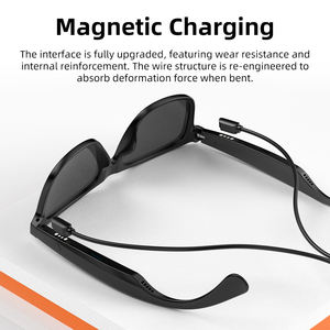 Lunettes audio intelligentes légères à oreilles ouvertes pour la musique et les appels vocaux <span class=keywords><strong>avec</strong></span> connexion sans fil et contrôle facile - Product Image 6
