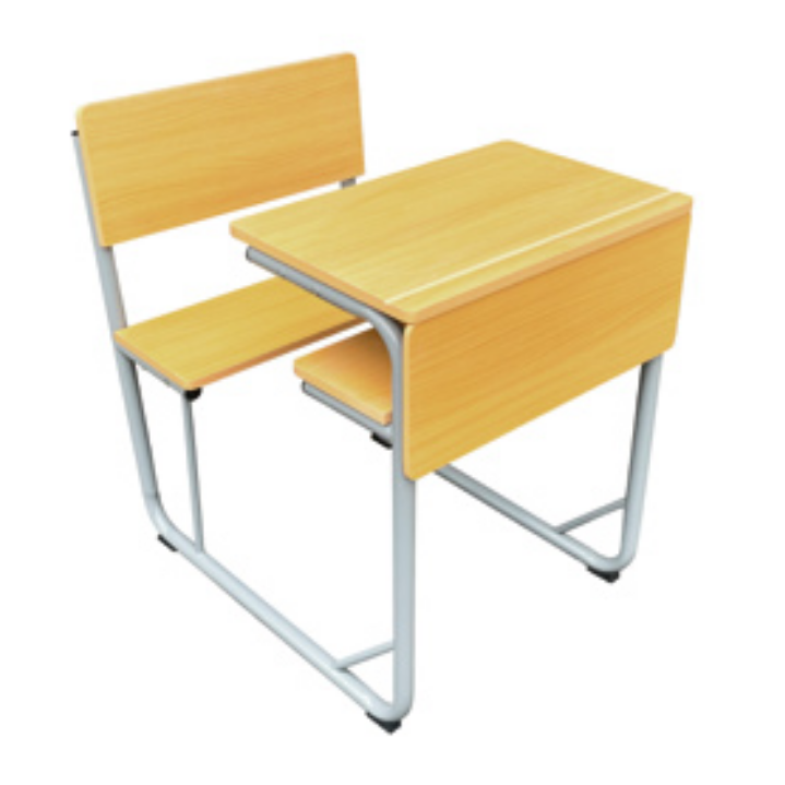 School Furniture - Conjoined Desks and Chairs for Students