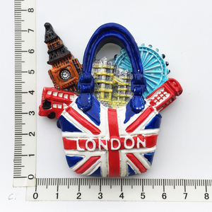 J'aime <span class=keywords><strong>Londres</strong></span> cadeaux Souvenir touristique cabine téléphonique ouvre-bière en métal personnalisé carte de Bus à deux étages aimant de réfrigérateur promotionnel - Product Image 3