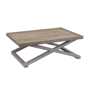 Cổ Điển Cổ Bắc Âu Sinh Sản Đồ Nội Thất Cổ Điển Mộc Mạc Tái Chế Thông Màu Sắc Đôi Tay Sơn Bàn Cà Phê - Product Image 1