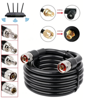 Rangkaian Kabel Koaksial RF Low-loss Pabrikasi untuk Antena MIMO, Penguat Sinyal 4G/5G, Router WiFi, Ekstensi Base Station, dan Jumper