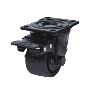 1200lbs 3-Zoll-Stahlplattenrollen mit glas verstärkten Nylon-Rad rollen mit geringer Schwerkraft OEM anpassbar - Product Image 1