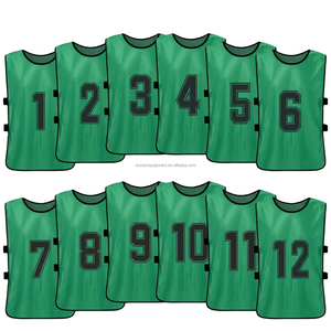 Chaleco de entrenamiento de fútbol transpirable personalizado, Baberos <span class=keywords><strong>deportivos</strong></span> reversibles de fútbol, chaleco de fútbol barato, chaleco de fútbol de malla, Baberos de entrenamiento de fútbol - Product Image 1