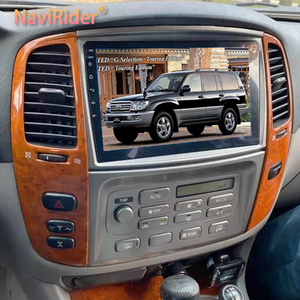 8GB + 128GB ai giọng nói không dây Carplay đài phát thanh xe cho TOYOTA LAND CRUISER lc100 cho <span class=keywords><strong>Lexus</strong></span> LX470 J100 2 II 2002 2007 <span class=keywords><strong>GPS</strong></span> <span class=keywords><strong>navigation</strong></span> - Product Image 1