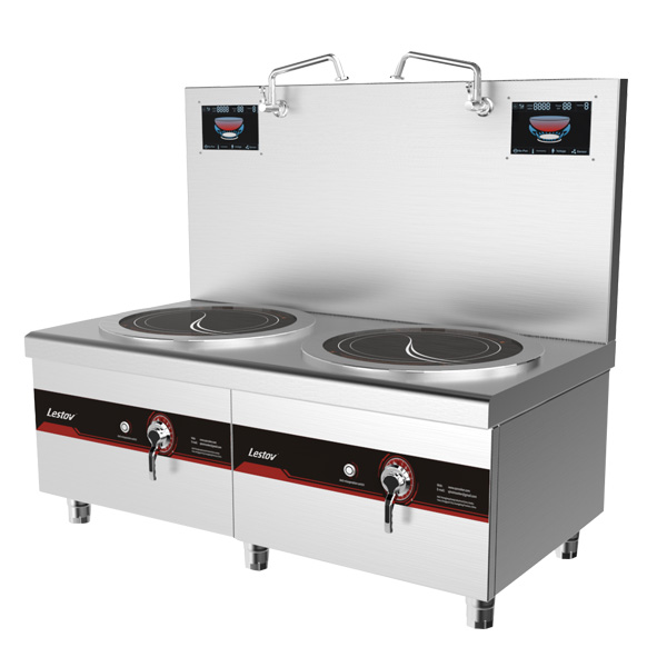 Double Industrial Induction Cookers Efficient Cooking
