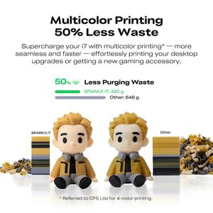 Nueva llegada 2026: Impresora 3D Creality SPARKX I7 Combo Multicolor 260*260*255mm con IA Photo-to-3D, de bajo desperdicio y de escritorio - Product Image 6