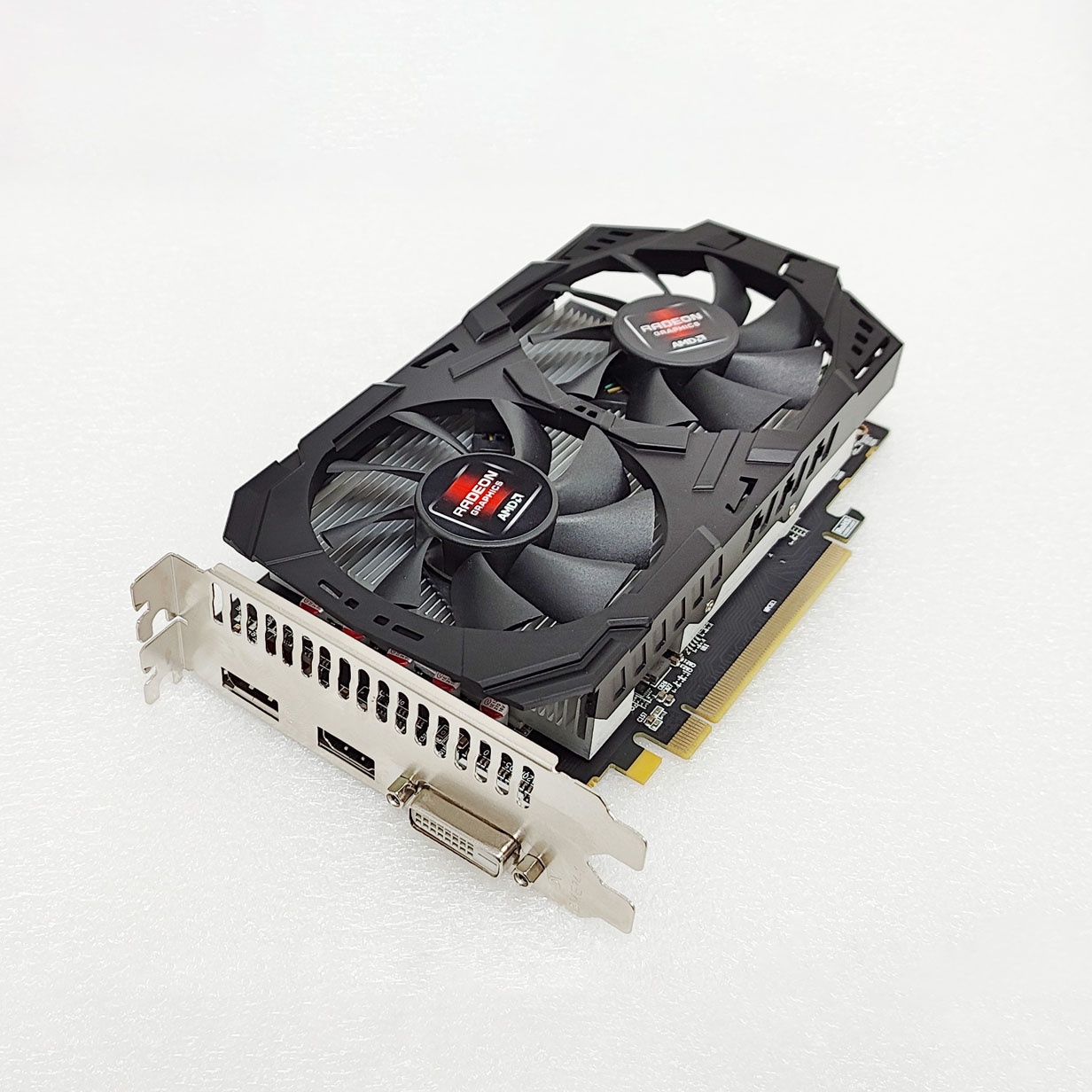 Восстановленный RX580 8 GB 2048SP использованная игровая графика GPU VGA Видеокарта RTX 8G AMD Radeon RX 580 8 GB
