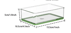 Caja transparente