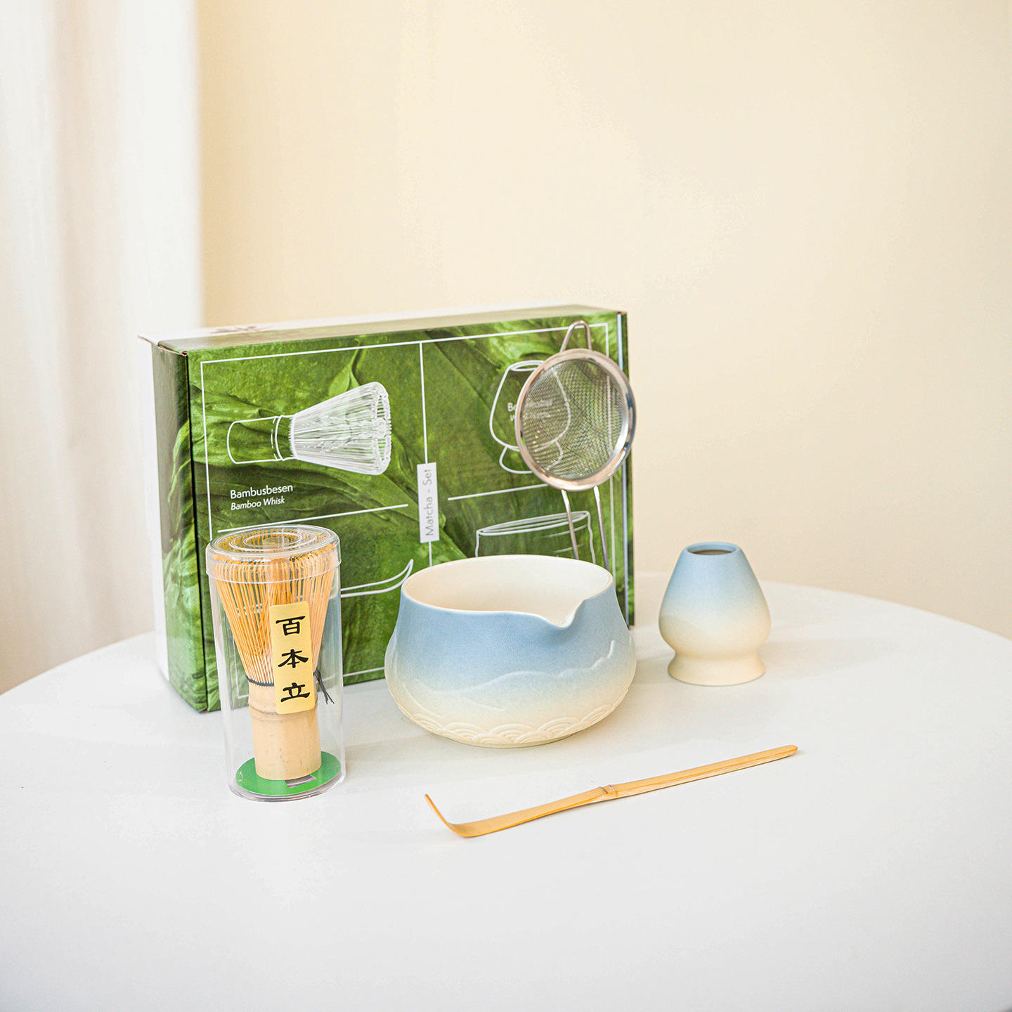 Azul Degradado - Juego de 5 piezas