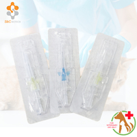 Canule IV animale à usage vétérinaire/cathéter IV/tube IV pour animaux chat chien